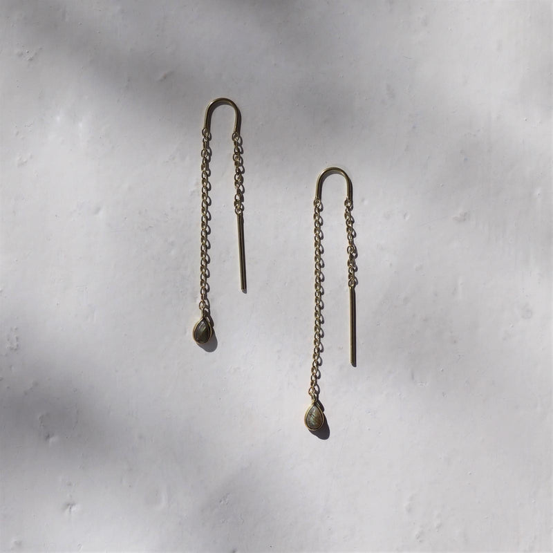 Libra Chain Earrings