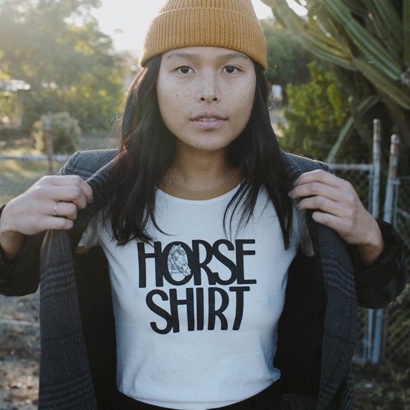 Horse Shirt | Fitted Ringer